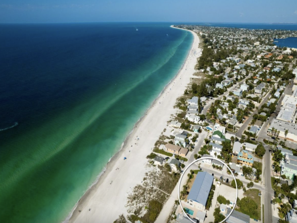 Holmes Beach 2 Bedroom Beach Front Vacation Rental Sleeps 4